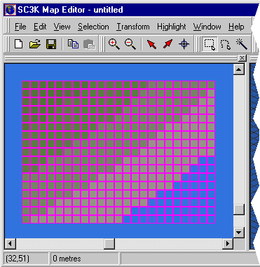 Image of gradient terrain